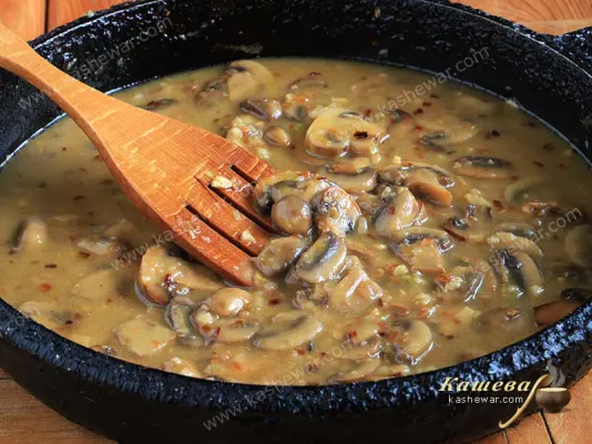 Mushroom sauce