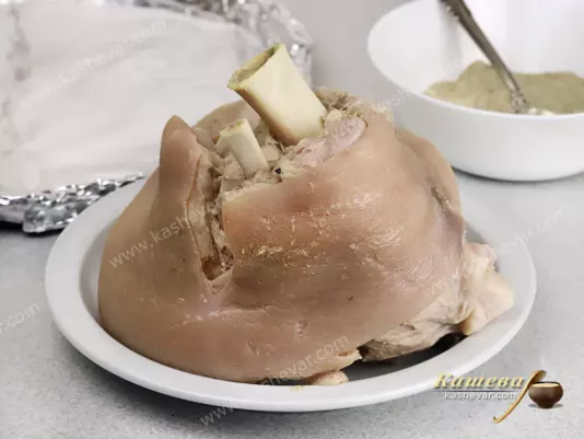 Boiled knuckle