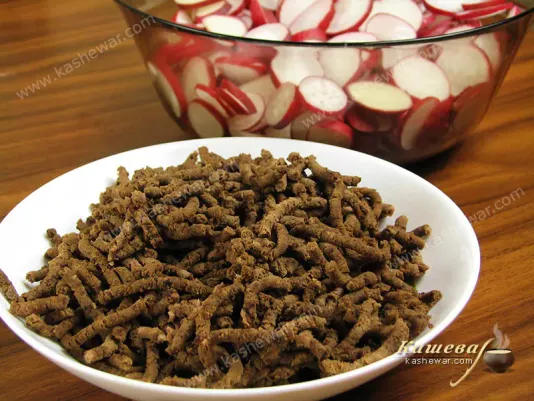 Chopped fried liver