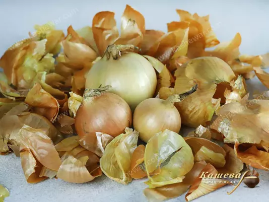 Onion in the peel