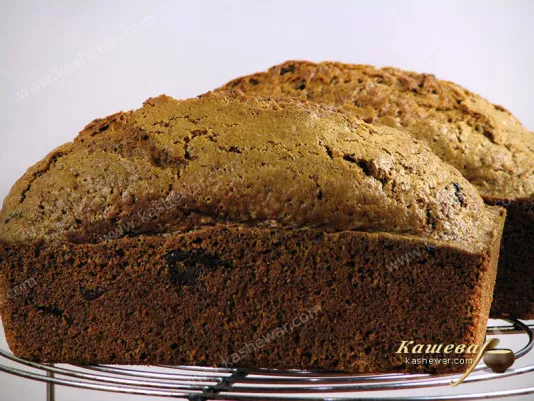 Chocolate pumpkin bread