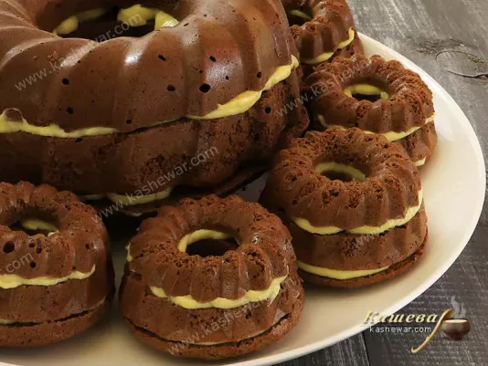 Пирожные с кремом