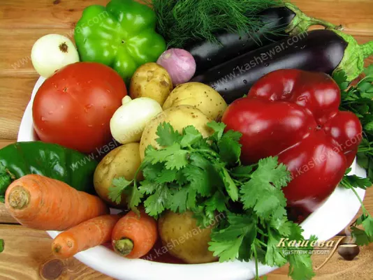 Продукты для шурпы