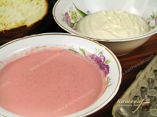 Клубничный крем для торта