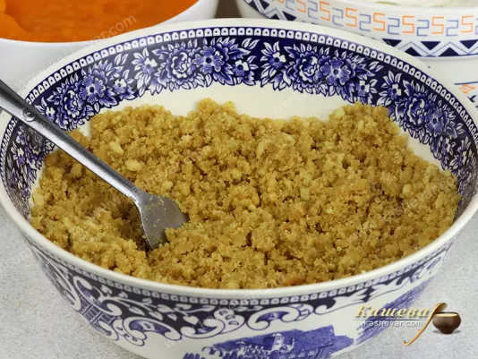 Cookie cheesecake base