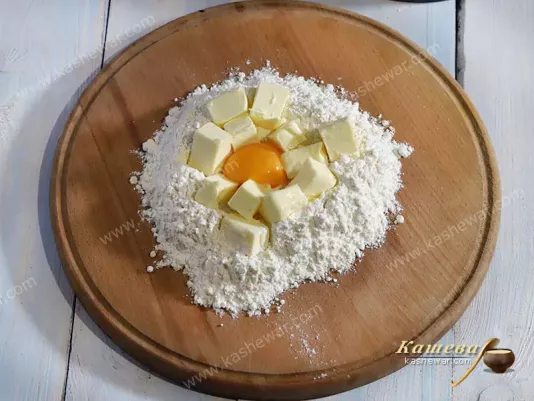 Cooking shortcrust pastry