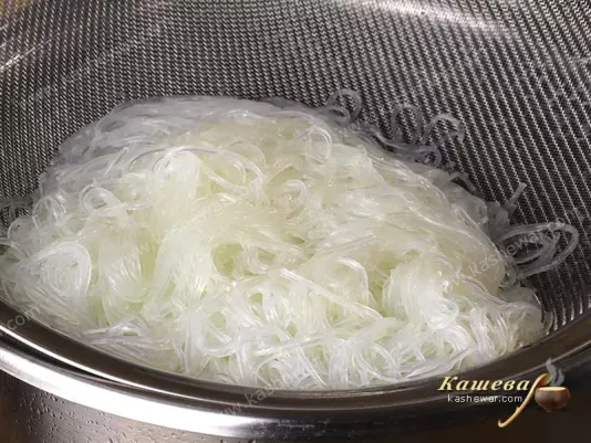 Soy noodles