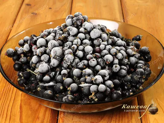 Frozen black currant