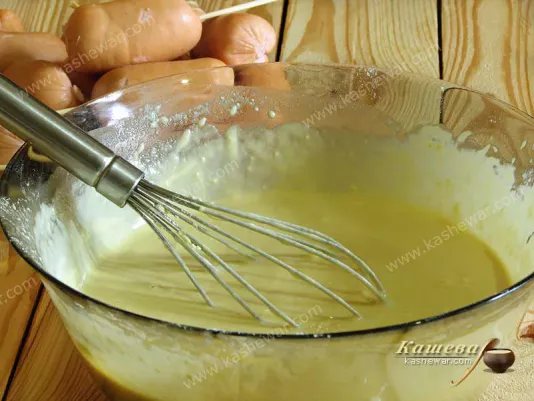 Wheat-corn dough