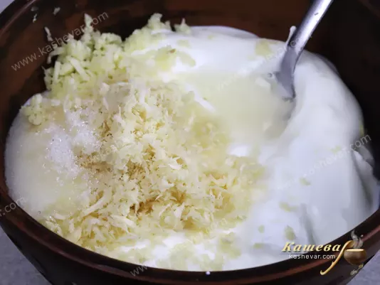 Horseradish sauce for herring