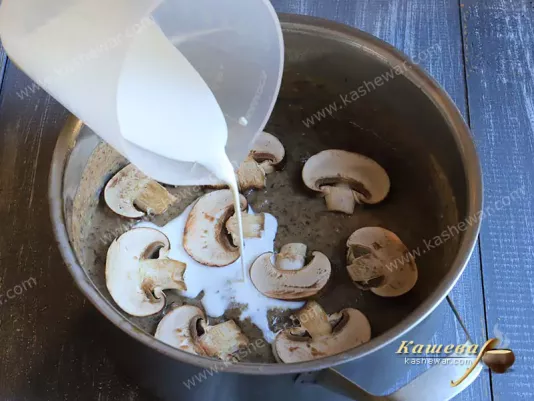 Mushroom cream soup