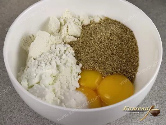Cheese souffle ingredients