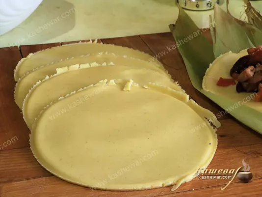 Tortilla for tamale