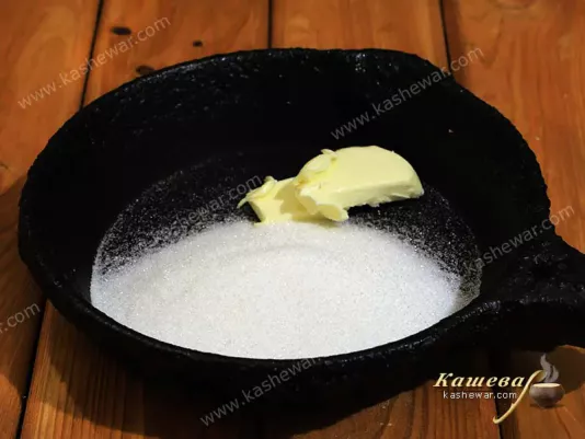 Caramel for tart taten