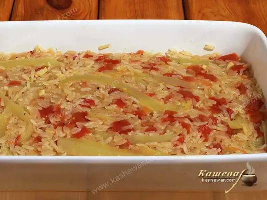 Рис с овощами
