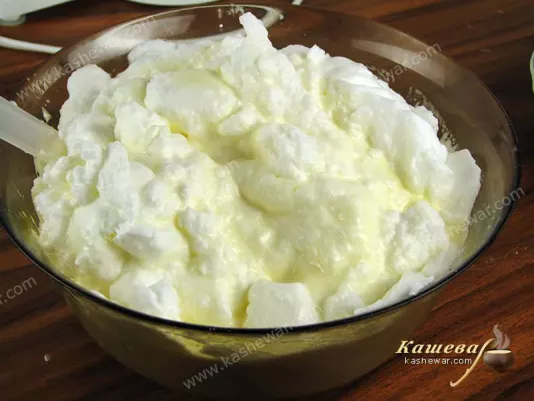 Combining egg yolks and whites