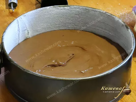 Тесто для кекса в форме