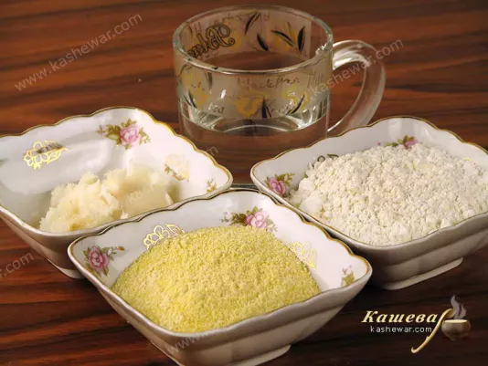 Preparing food for the tortilla