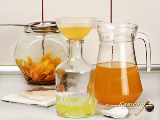 Трехцитрусовая водка