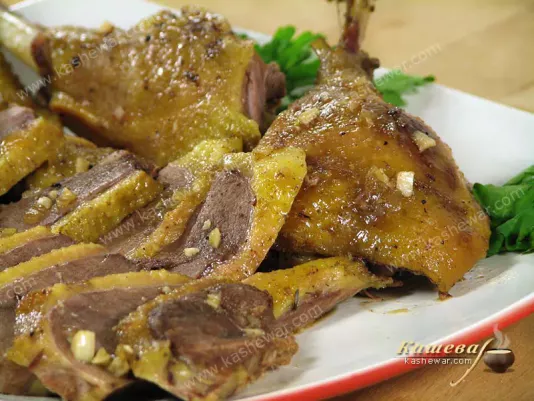 Stewed duck