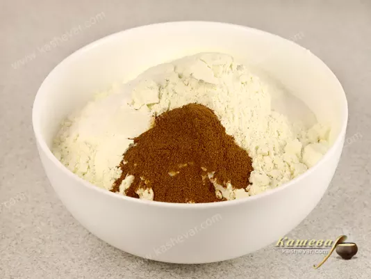 Flour with spices