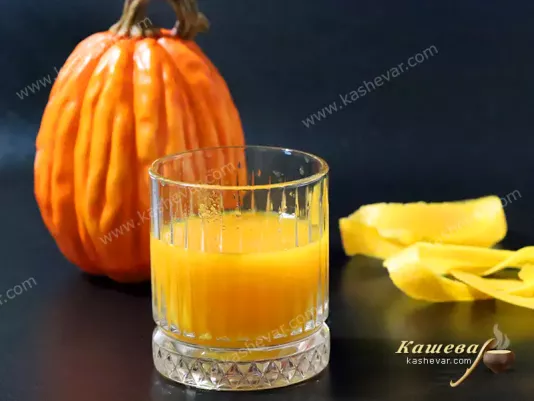 Pumpkin cocktail
