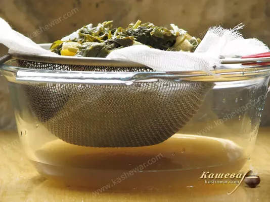 Mint infusion