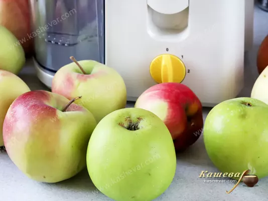Prepared apples