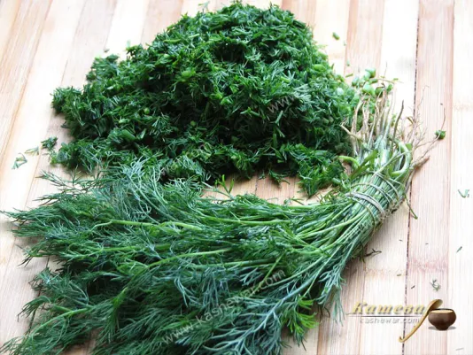 Укроп для заморозки