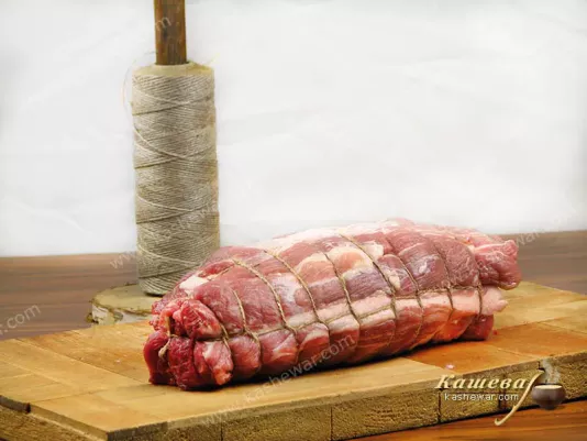 Pork neck tie