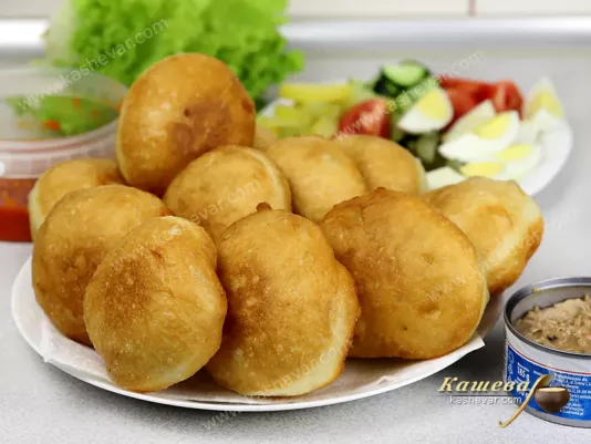 Жареные булочки