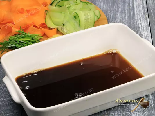 Soy sauce marinade