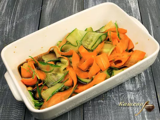 Marinated vegetables