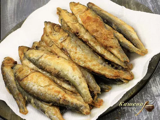 Fried fish fines