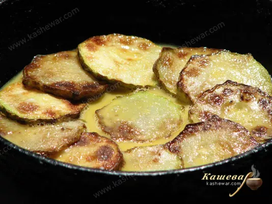 Запекание кабачков