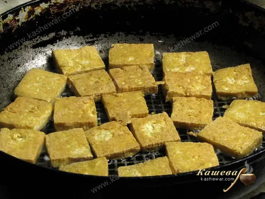 Fried tofu