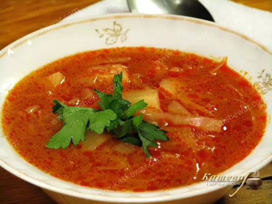 Vegetable soup with wheat groats "Krchik" – recipe with photo, Armenian cuisine