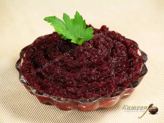 Бурякова ікра – рецепт з фото, закуска
