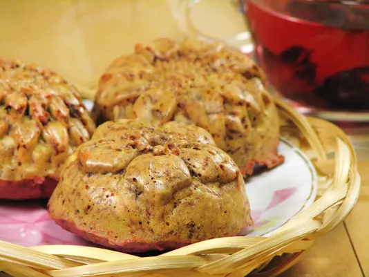 Beetroot muffins - recipe with photo, bakery