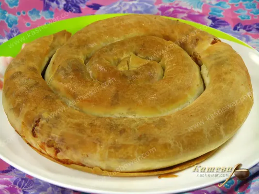 Вертута з бринзою – рецепт з фото, молдавська кухня