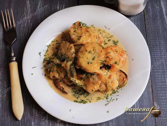 Картопля, запечена з кабачками – рецепт з фото, білоруська кухня
