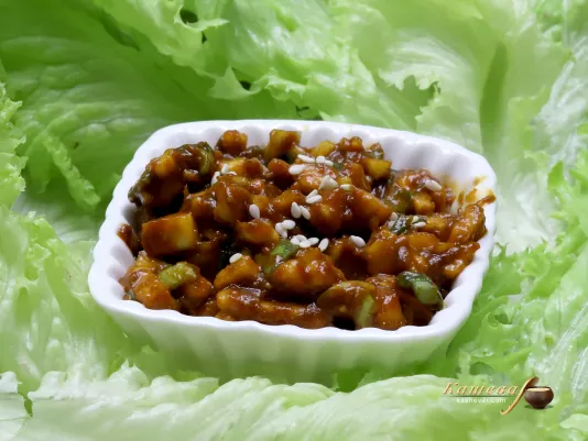 Яблучний ссамджан – покроковий рецепт з фото, корейська кухня