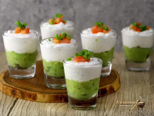 Закуска з авокадо та сиру Фета – покроковий рецепт з фото, іспанська кухня