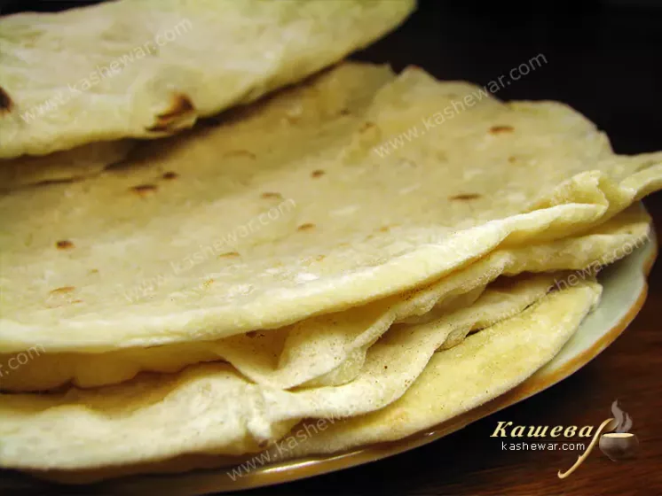 Armenian lavash – recipe with photo, Armenian cuisine