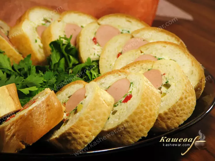 Багет з начинкою – рецепт з фото, французька кухня