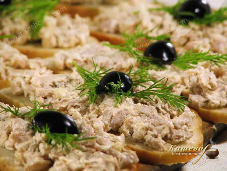 Chicken sandwiches – recipe with photo, spanish cuisine