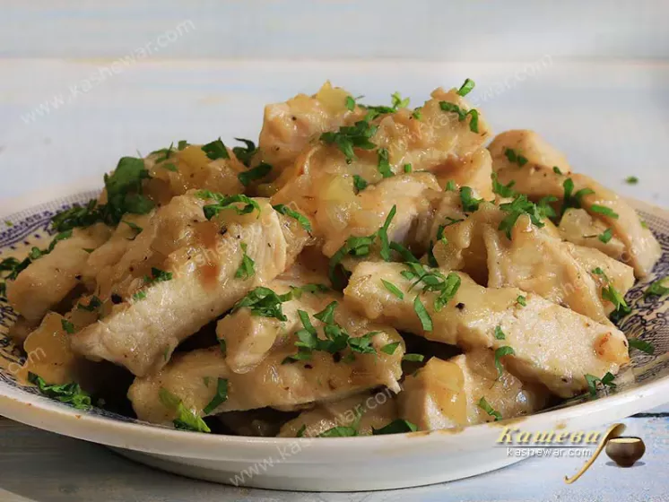 Чанфайна из курицы – рецепт с фото, испанская кухня