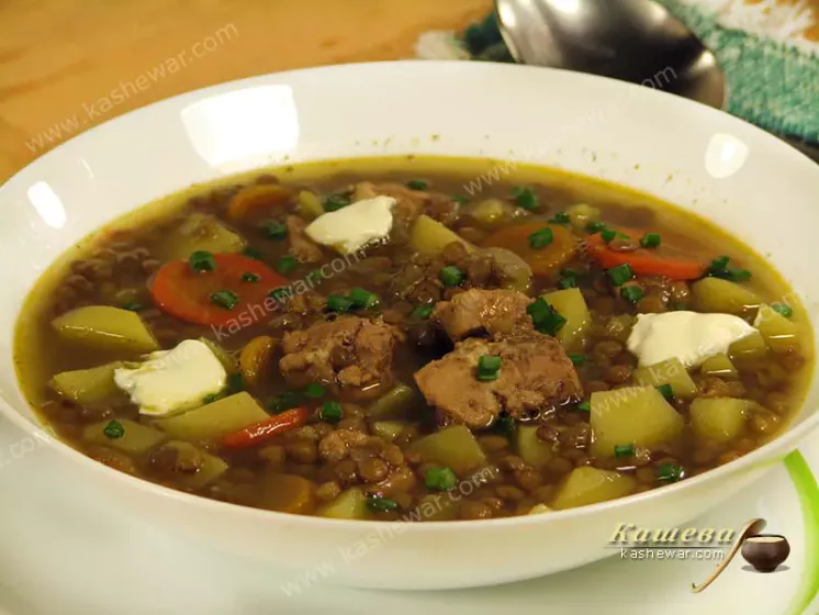 Сочевична юшка – рецепт з фото, французька кухня