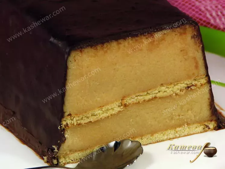 Semolina dessert with chocolate – recipe with photo, Turkish cuisine