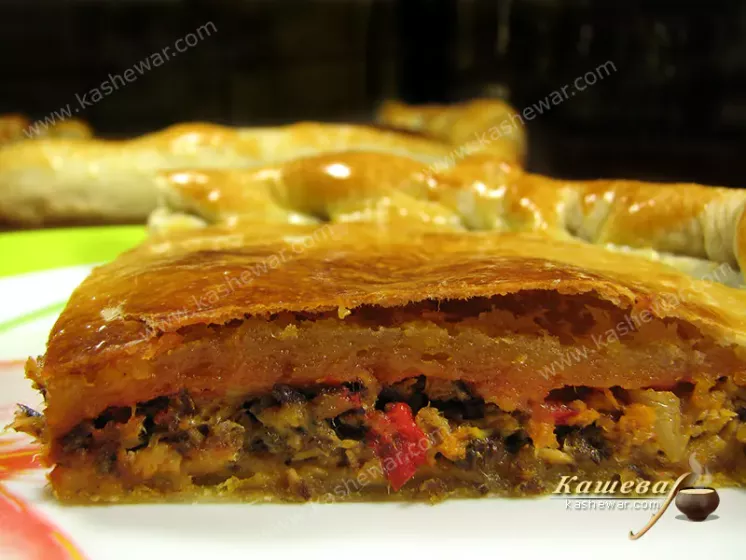 Sardine empanada - recipe with photos, Spanish cuisine